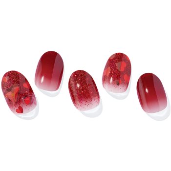 ohora Semi Cured Gel Nail Strips N Love Affair folii autocolante pentru unghii